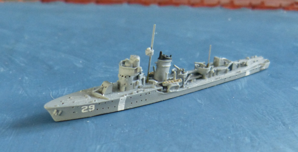 Rhenania 130 1:1250 Model swedish Destroyer Mode - Navy 1941