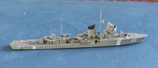 Rhenania 130 1:1250 Model swedish Destroyer Mode - Navy 1941