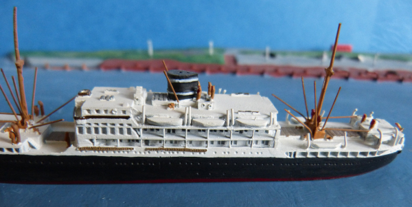 Noordzee Modell NZ 5 Dampfer Passagierschiff Colombia Maßstab1:1250