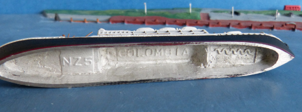 Noordzee Modell NZ 5 Dampfer Passagierschiff Colombia Maßstab1:1250