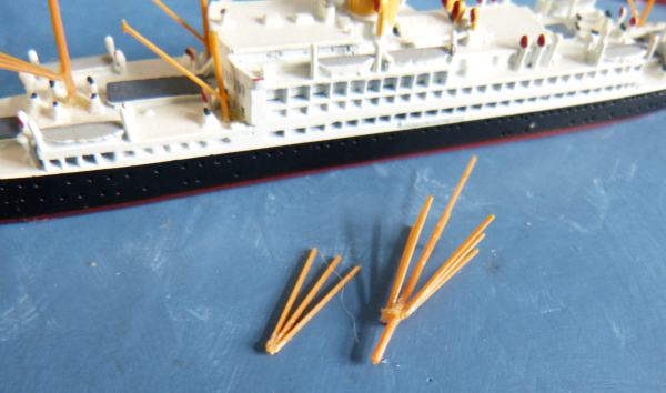 Mercator Modell  592 Dampfer Passagierschiff Iberia Reederei HAPAG 1:1250