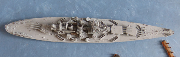 Neptun Modell 1302 A Schlachtschiff USS Washington - US Navy Maßstab 1:1250