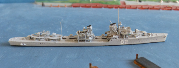 Neptun Ship Model 1064 German Second World War Destroyer Z 9 - 13 Scale 1:1250