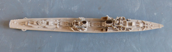 Neptun Ship Model 1064 German Second World War Destroyer Z 9 - 13 Scale 1:1250