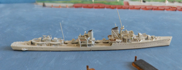 Neptun Ship Model 1065 German 2. World War Destroyer Z 5 - 8 Scale 1:1250