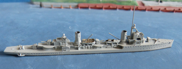 Neptun Ship Model 1053 German 2. World War Training Ship Bremse Scale 1:1250