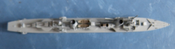 Neptun Ship Model 1053 German 2. World War Training Ship Bremse Scale 1:1250