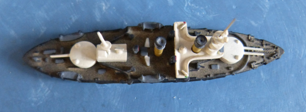 Mercator Metall Modell M 310 a russisches Panzerschiff General Admiral Graf Apraxin 1 : 1250