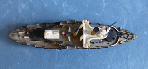 Mercator Metall Modell M 310 russisches Panzerschiff Admiral Senjawin 1 : 1250