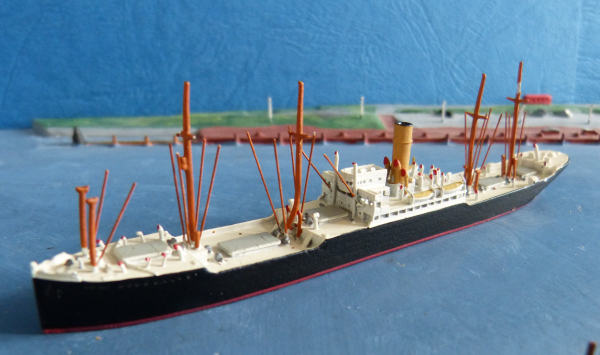 CM Modell 70 Dampfer Frachter Lippe Maßstab 1:1250 Norddeutscher Lloyd