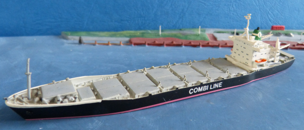 Ostrowski Modell OS 93 Containerschiff Leverkusen Express Combi Line 1:1250