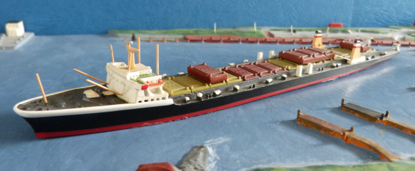 Hansa Modell S 287 Hapag Lloyd Frachter Lash Ship München 1:1250