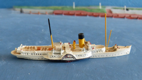 CM ART 1994 Modell Dampfer Prinzessin Heinrich Raddampfer 1:1250
