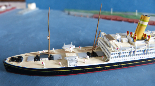 Noordzee Modell NZ 11 Dampfer Passagierschiff Nieuw Amsterdam I Maßstab1:1250