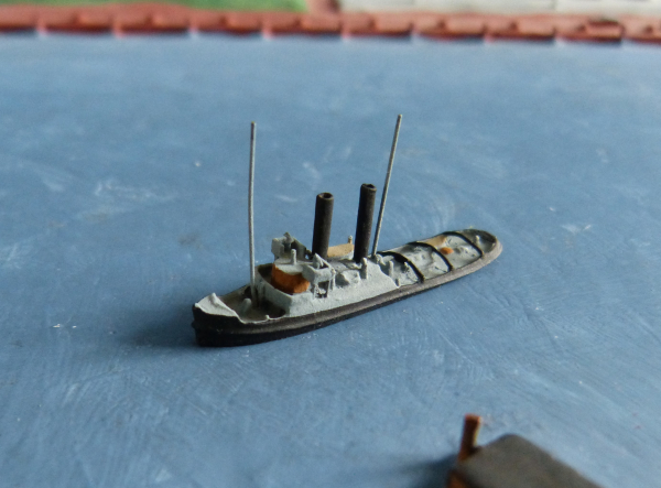 Rhenania Modell RHE 40 Dampfer Schlepper Seine Maßstab 1:1250