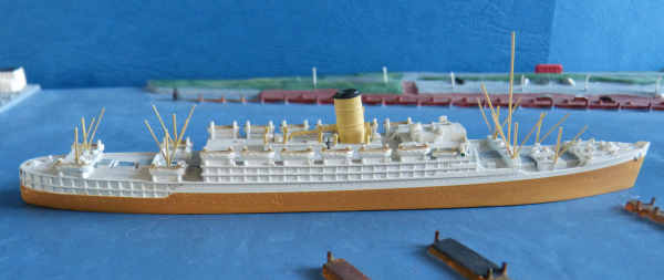 Grzybowski Modell G 34 Passagierschiff Liner Orion 1 : 1250 Orient Steam Navigation