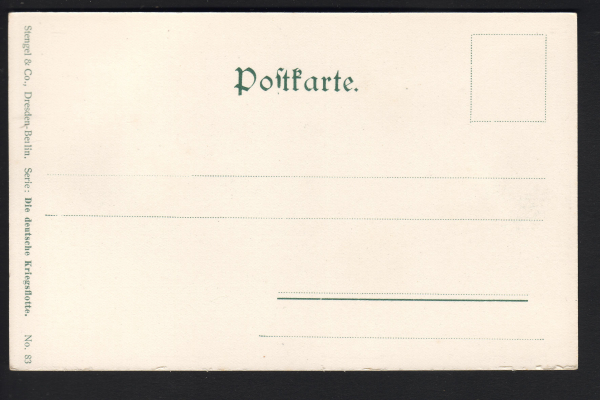 Stengel Postkarte des Kanonenbootes Jaguar der deutschen kaiserlichen Marine !