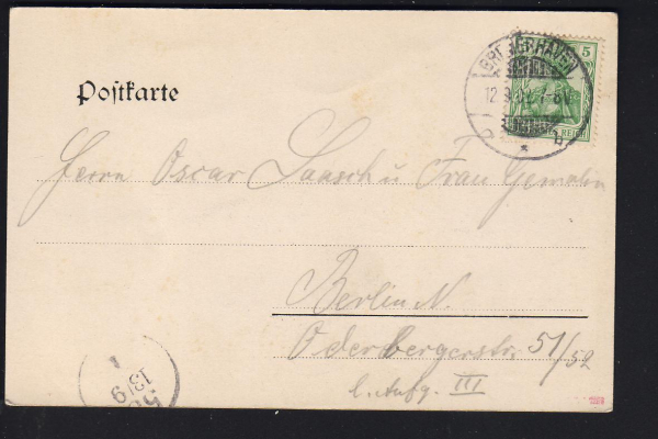 Postkarte des Ausflugsdampfers / Raddampfer Hecht !