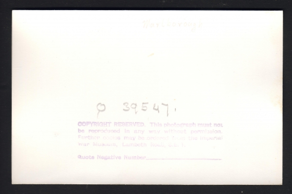 Fotokarte vom Schlachtschiff Benbow !