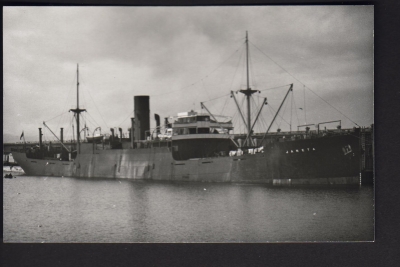 Foto des Dampfers Janeta 1929 / Mac Lay & Mc Intyre Ltd.