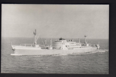 Foto des Frachters St. Essylt / The South American Saint Line