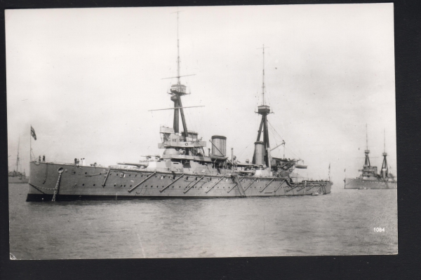 Fotokarte vom Schlachtkreuzer Inflexible !