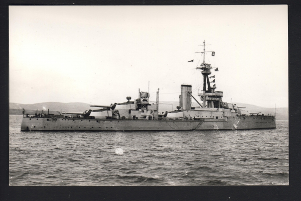 Fotokarte vom Schlachtschiff Orion !