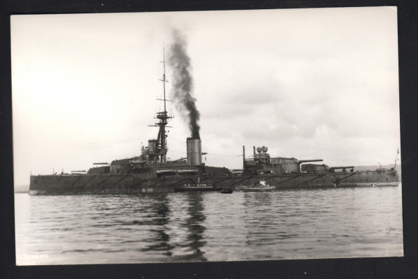 Fotokarte vom Schlachtschiff Thunderer !