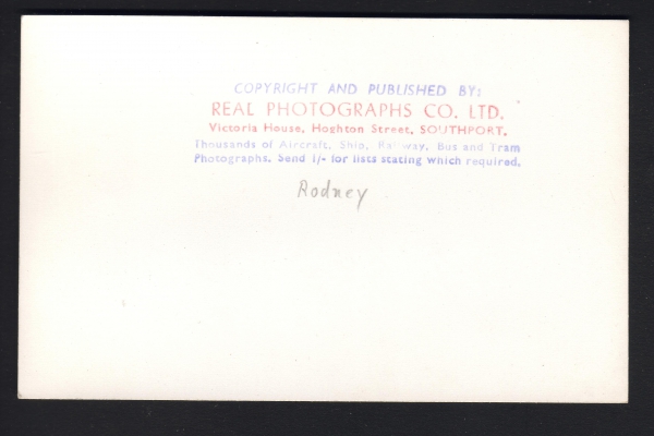 Fotokarte vom Schlachtschiff Rodney !