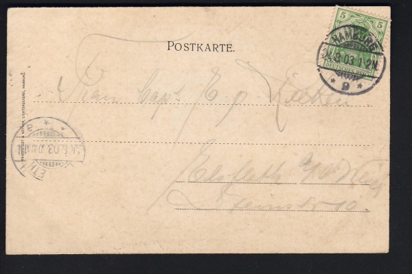 Postcard of the Steamer Princess Victoria Luise / HAPAG !