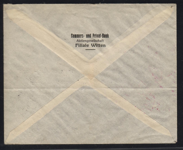 Katapult Flug Beleg 22.07.1929 , Dampfer Bremen nach New York !