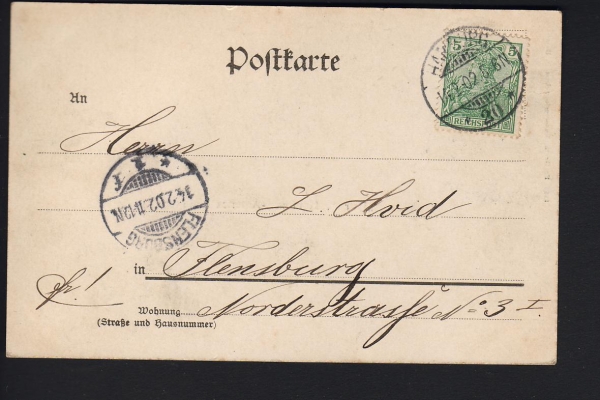 Postcard of the Liner Patria / Hamburg-Amerika Line !