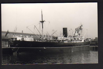 Photo of the MS Martaban 1950 / Not sure about Company
