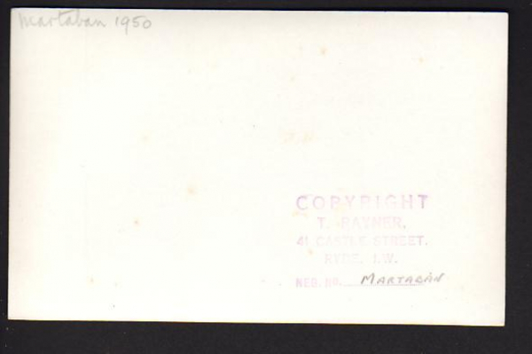 Photo of the MS Martaban 1950 / Not sure about Company