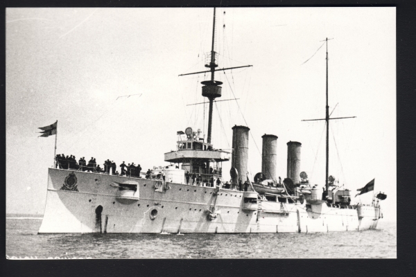 Foto des schwedischen kleinen Kreuzers Fulgra !