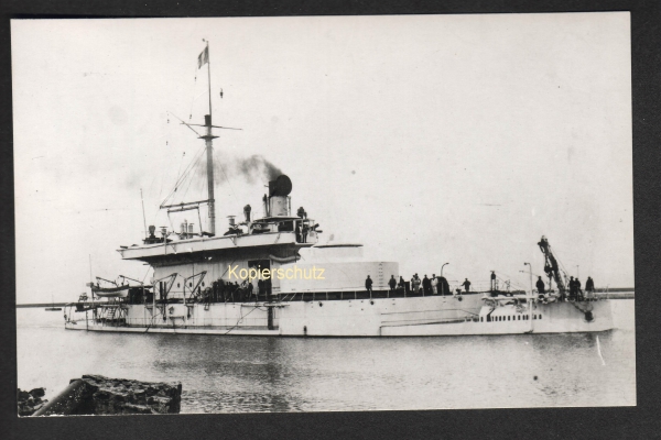 Foto des französischen Monitor / Panzerschiff Tempéte !