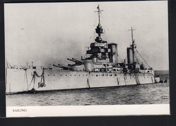 Fotokarte vom Schlachtschiff der Lion Klasse !