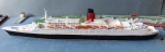 CM KR Modell 61Cunard Line Kreuzfahrtschiff Queen Elizabeth II / 2 QE2 Maßstab 1:1250