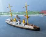 Hai Ship Model 165 Scale 1:1250 british Ironclad Inflexible