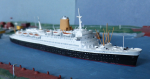 CM KR 10 Ship Model German Passenger Liner Bremen 1 : 1250 Norddeutscher Lloyd