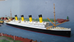 Mercator M 404 Ship Model Steamer Passenger Ship Titanic 1:1250