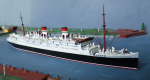 Mercator Modell M 571 Atlantik Liner Conte Grande Italian Line Maßstab 1:1250