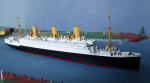 Mercator Modell 419 - Dampfer Passagierschiff Tirpitz - Reederei HAPAG 1:1250