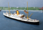 RG Ship Model 19 old Steamer Schwarzwald Hamburg America Line 1:1250