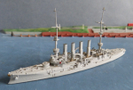Navis Ship Model 32 N Scale 1:1250 imperial german Navy First World War Ironclad Roon
