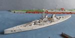 Navis Modell 24N Schlachtkreuzer Derfflinger 1 : 1250  deutsche Kaiserliche Marine