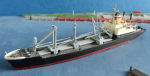 Hansa Ship Model S 285 Scale 1:1250 german Freightship MS Bayernstein Hapag Lloyd