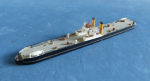 Welfia Metal Ship Model W 160 german Steamer Ferry Rügen Scale 1:1250
